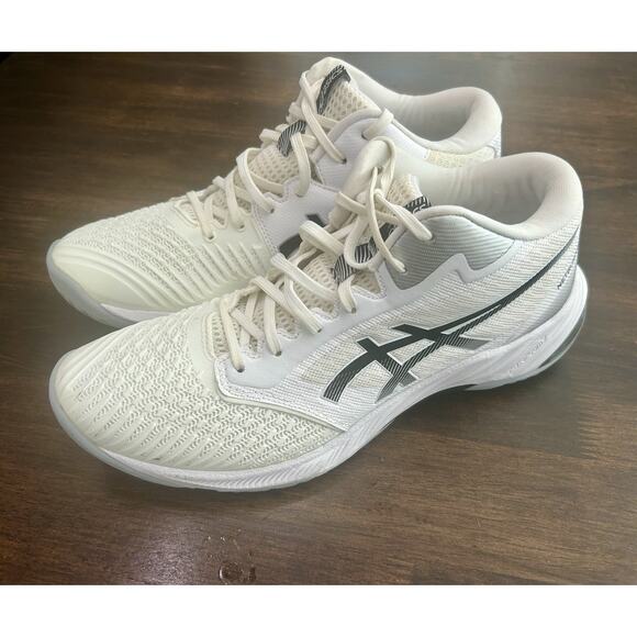 ASICS Netburner Ballistic FF MT 3 Shoes Men 11.5 Pickleball Volleyball Worn 2x - Picture 1 of 7